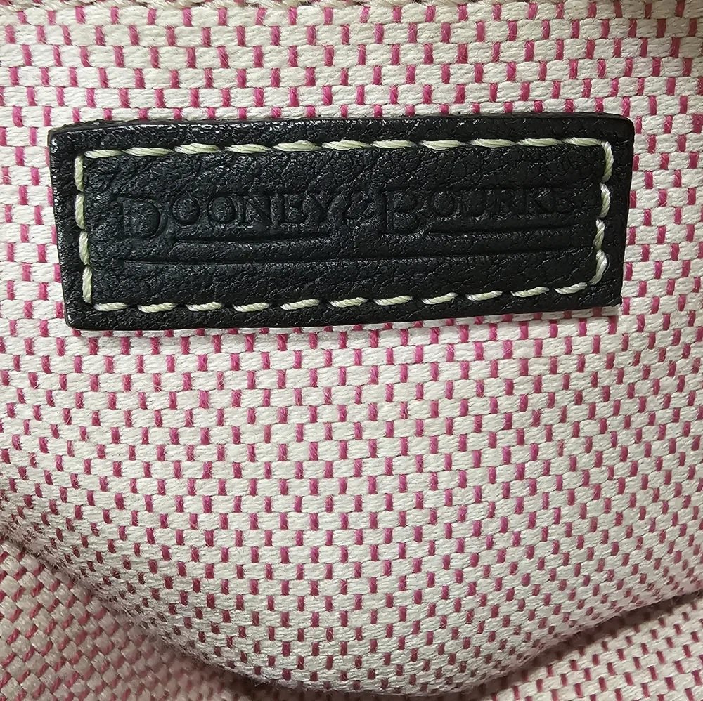 DOONEY & BOURKE Signature Canvas/Leather 3pc Combo Hobo, Wallet & Coin Purse.
